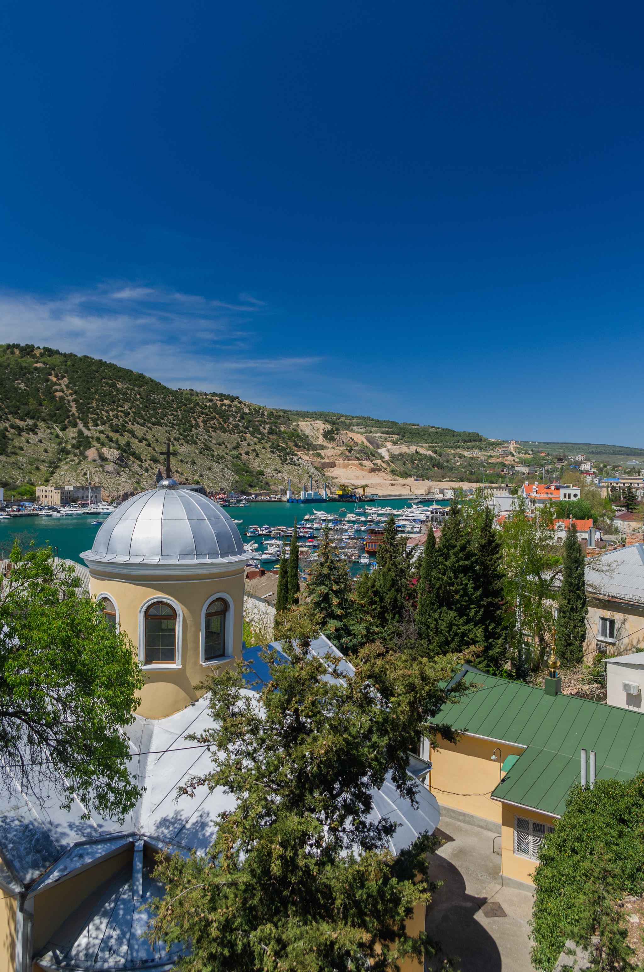 Балаклавская бухта - Моё, Фотография, Балаклава, Крым, Бухта, Порт, Путешествия, Море, Длиннопост