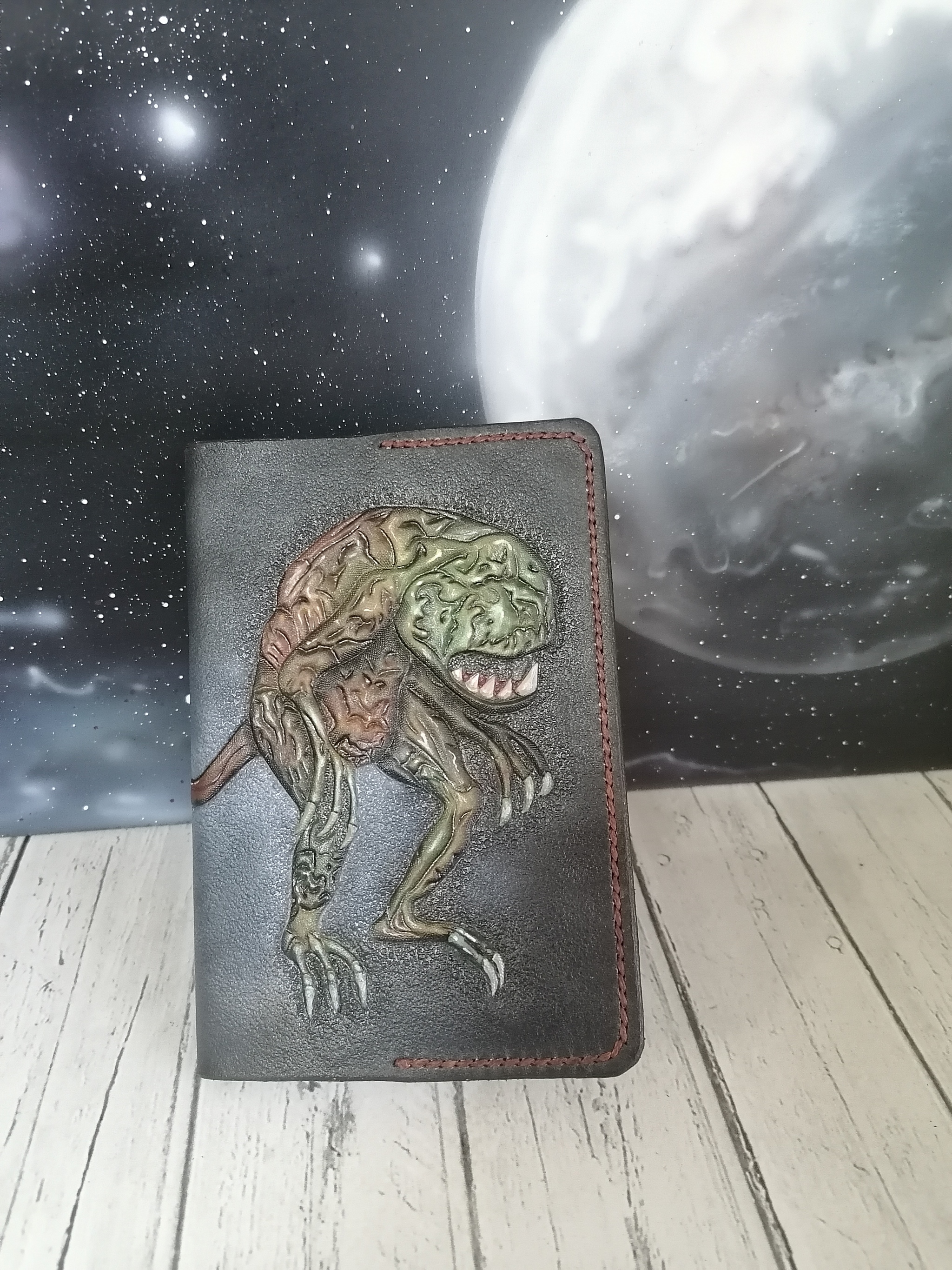 Heroes might and magic 3 - My, Embossing on leather, Painting, Handmade, Герои меча и магии, Longpost, Needlework without process, HOMM III