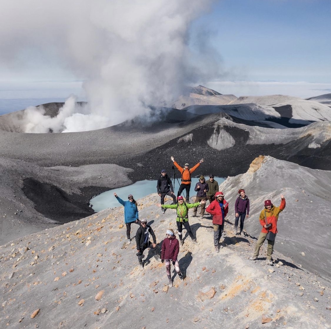 Volcanic eruption: scary beautiful! - Ebeko Volcano, Kurile Islands, Volcano, Sakhalin Region, Eruption, Longpost