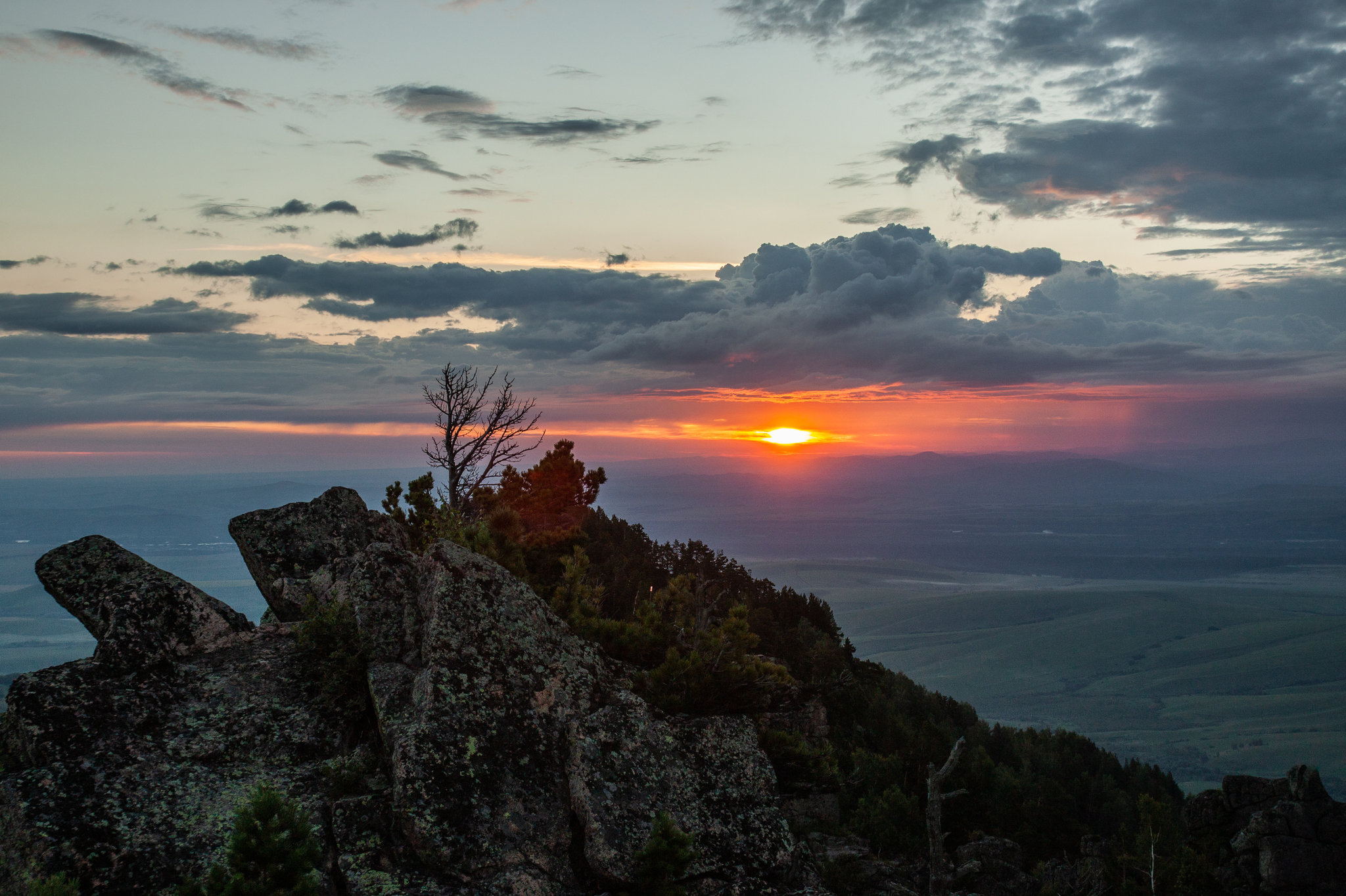 Sunrise over Babyrgan - My, dawn, The mountains, The photo, Landscape, Longpost