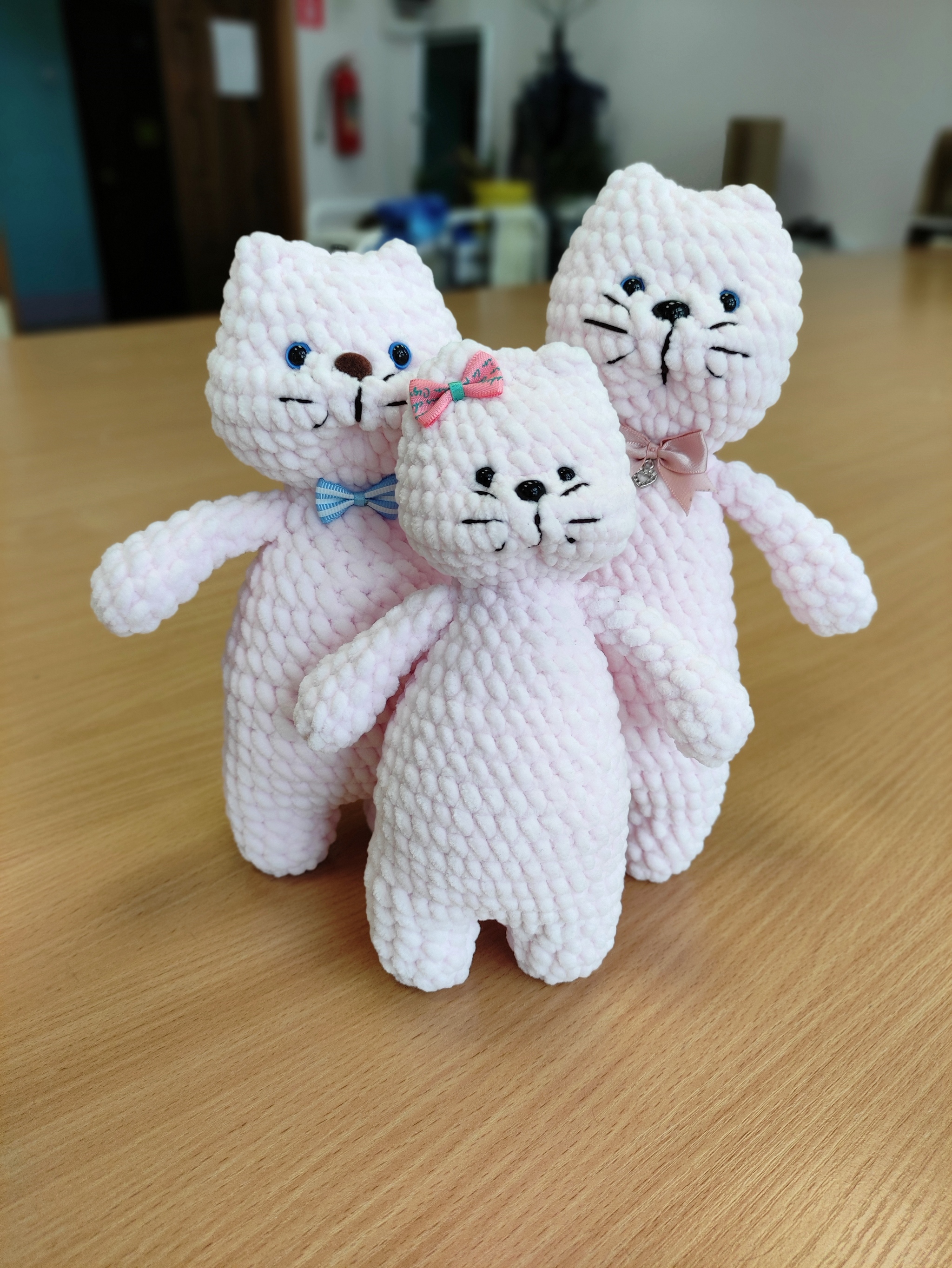 And again about cats - My, Amigurumi, Crochet, Knitted toys, cat, Kittens, Longpost