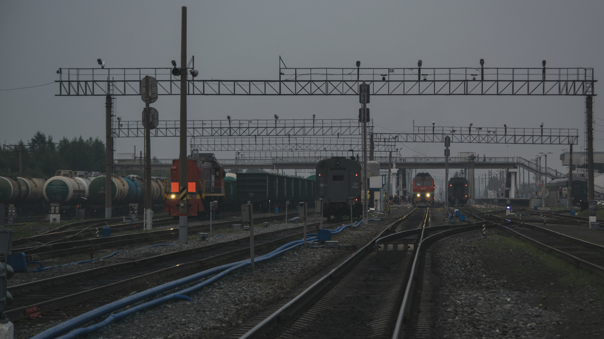 Railway - My, Railway, Locomotive, A train, Railway carriage, The photo, Surgut, North, KhMAO, Longpost