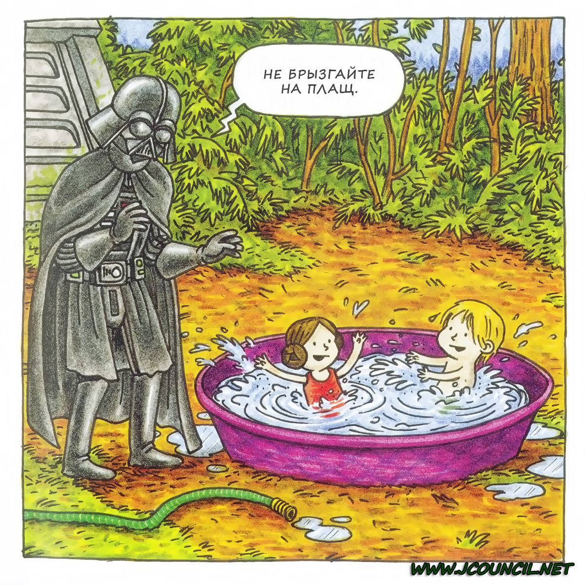 Vader's Little Princess - Wikiwand Vader's Little Princess - Comics, Web comic, Longpost, Translation, Star Wars, Darth vader, Humor