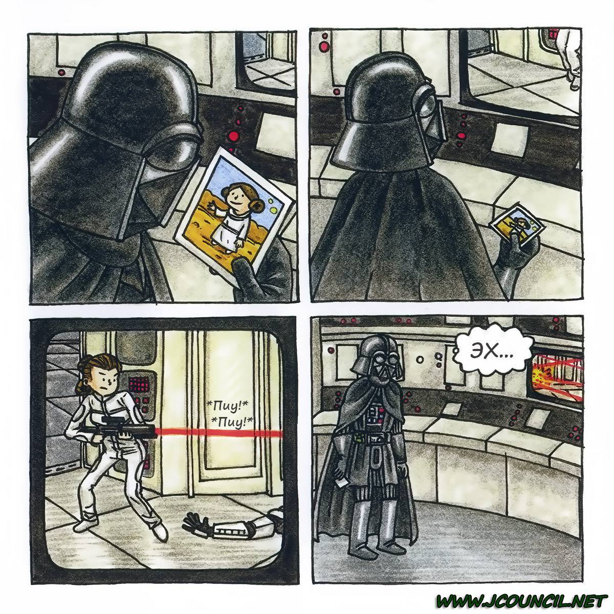 Vader's Little Princess - Wikiwand Vader's Little Princess - Comics, Web comic, Longpost, Translation, Star Wars, Darth vader, Humor