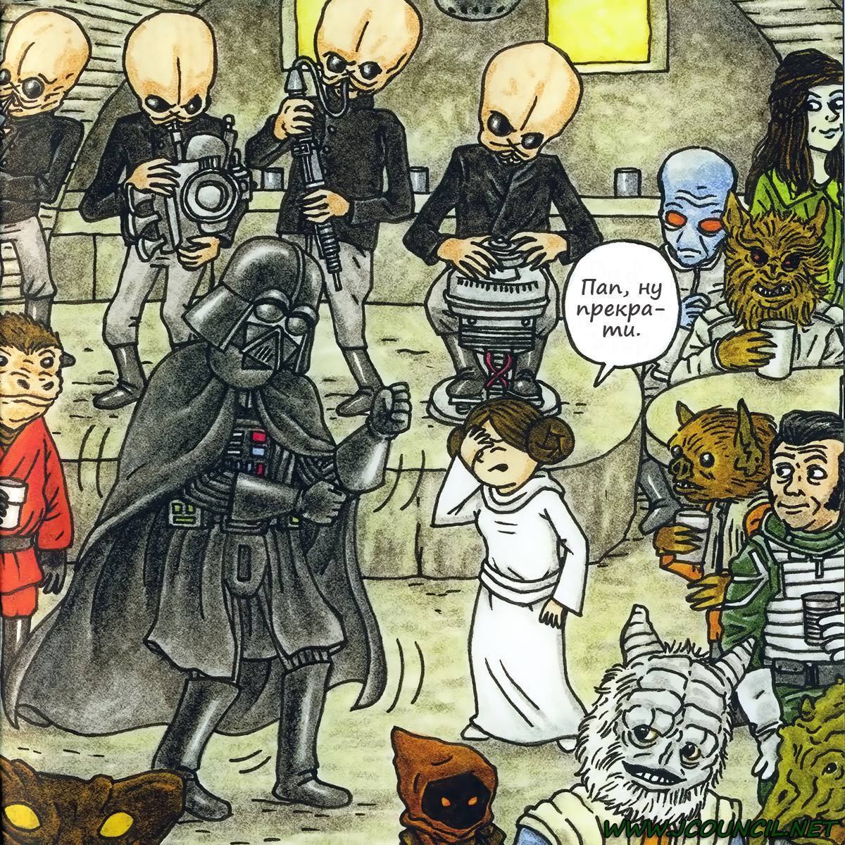 Vader's Little Princess - Wikiwand Vader's Little Princess - Comics, Web comic, Longpost, Translation, Star Wars, Darth vader, Humor