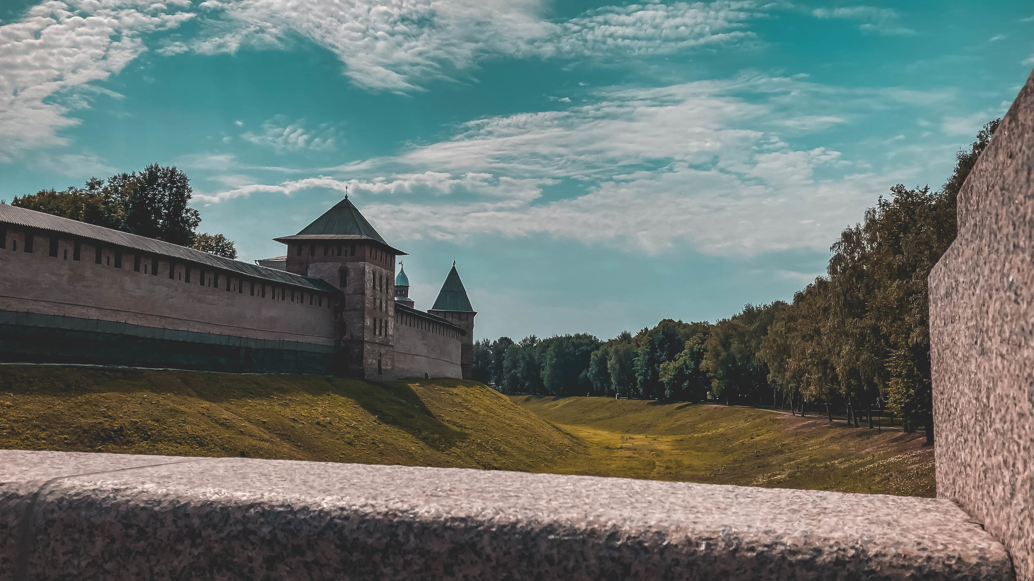 Velikiy Novgorod - My, Mobile photography, Velikiy Novgorod, The photo, Lightroom, Ship, Kremlin, Beginning photographer, Longpost