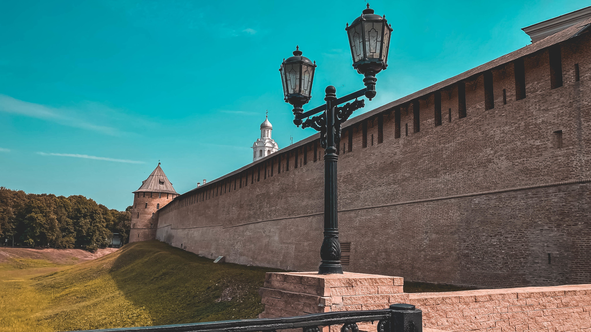 Velikiy Novgorod - My, Mobile photography, Velikiy Novgorod, The photo, Lightroom, Ship, Kremlin, Beginning photographer, Longpost