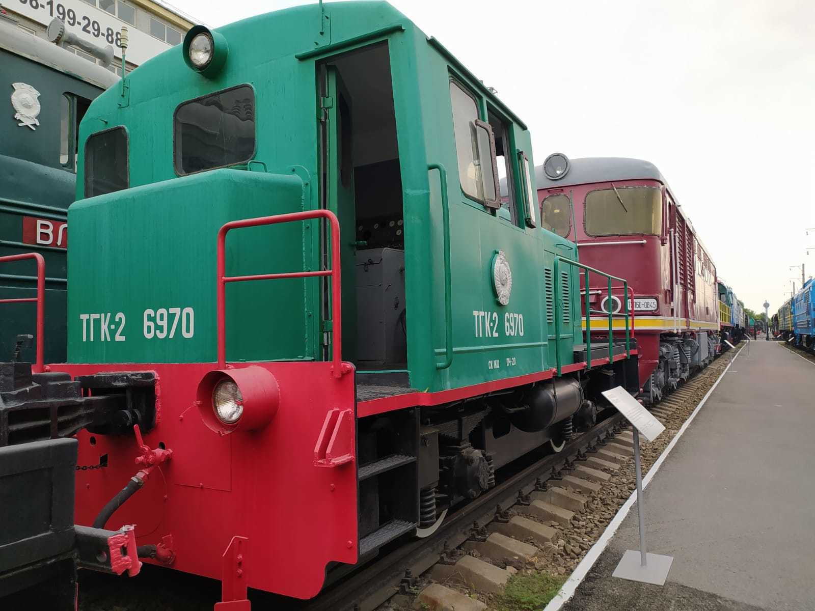 Museum of Railway Equipment in Rostov-on-Don - My, Rostov-on-Don, Locomotive, Russian Railways, Museum, Longpost