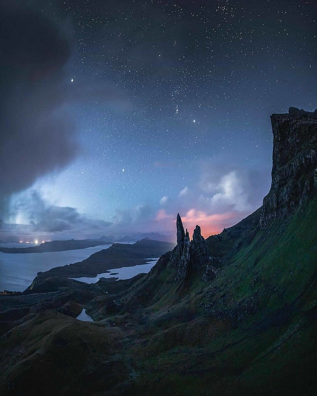 Scotland - Scotland, The photo, Europe, Nature, beauty of nature, beauty, The rocks, Sea, Longpost