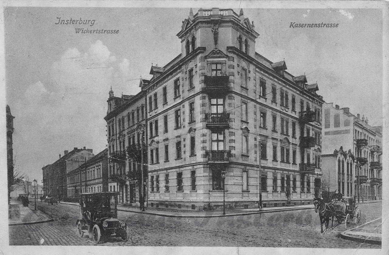 Several photos of the city of Chernyakhovsk / Insterburg with more than a hundred years of difference - My, The photo, Chernyakhovsk, Kaliningrad region, Kaliningrad, Story, Longpost