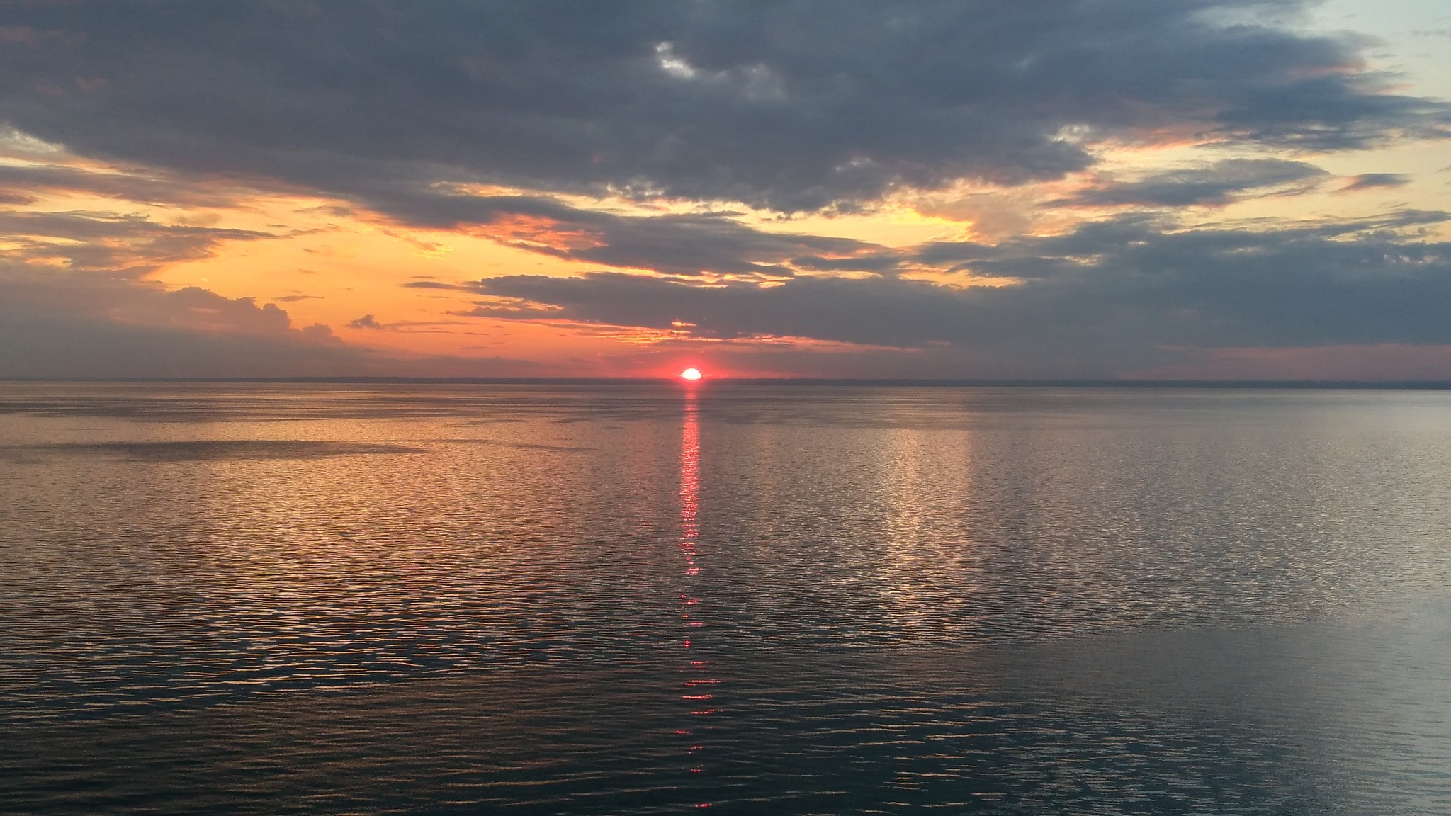 Sunset on the Berdskaya Spit - My, Summer, Nature, Berdsk, The photo, Sunset, Longpost, Ob sea