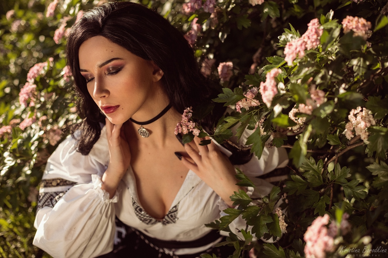 Yennefer in a Slavic image - Yennefer, Cosplay, OICHI, Women, Slavs, Witcher, Longpost