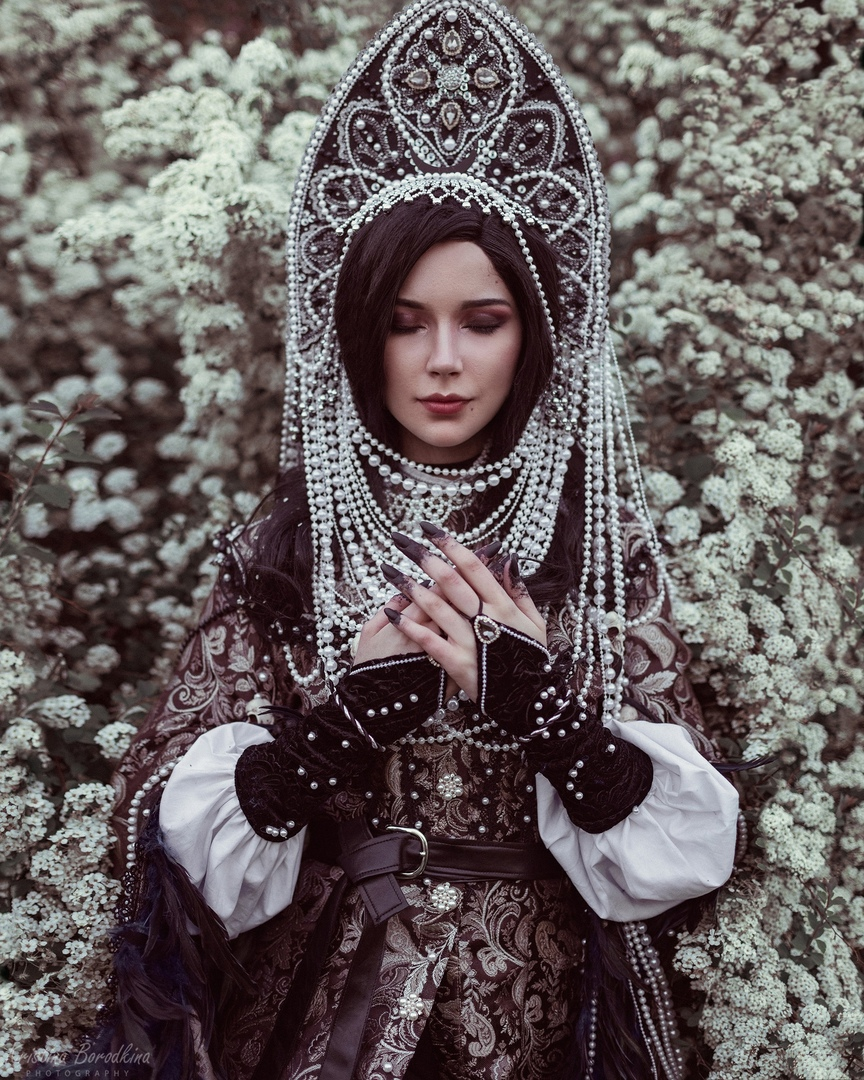 Yennefer in a Slavic image - Yennefer, Cosplay, OICHI, Women, Slavs, Witcher, Longpost