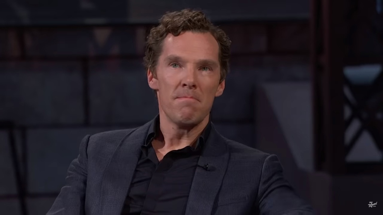 Benedict Cumberbatch and Mom's Secret - Benedict Cumberbatch, Actors and actresses, Celebrities, Storyboard, Interview, USA, Jimmy Kimmel, Humor, , Alcohol, From the network, Mum, Longpost