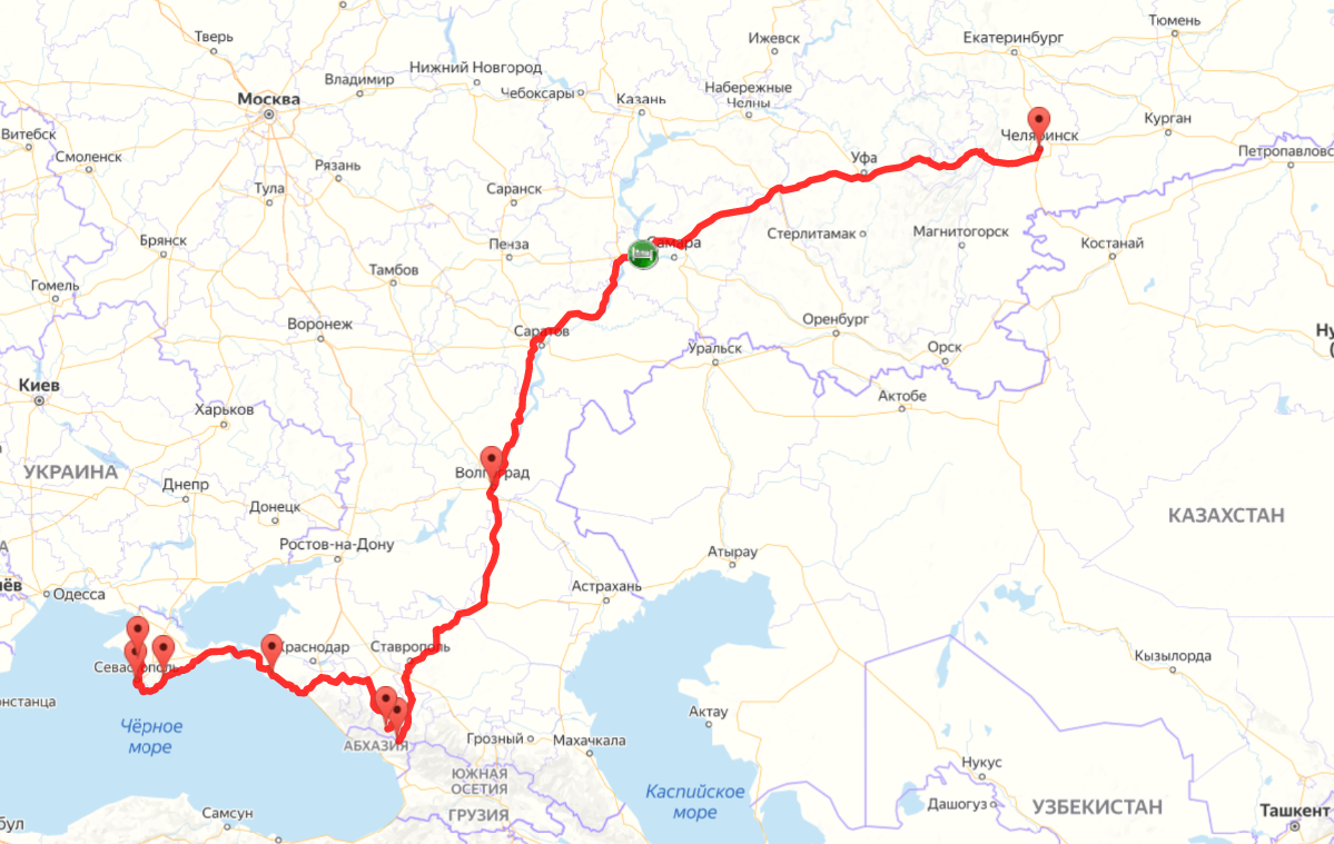 BIG TRIP 2021: Caucasus - Crimea by car. - My, Road trip, Travel across Russia, Longpost