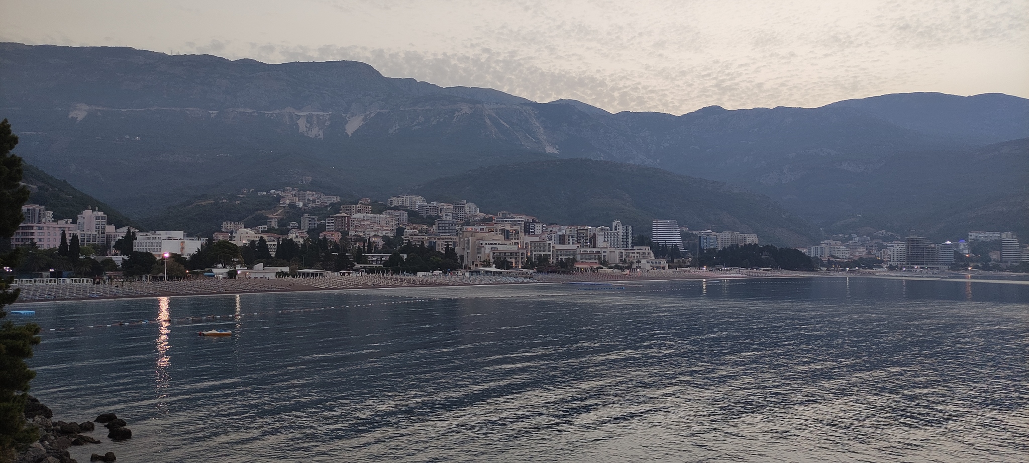 Montenegro, photo - My, Montenegro, The photo, Landscape, Relaxation, Sea, The sun, beauty, Wallpaper, Longpost, , September 3, Musicians, Nature