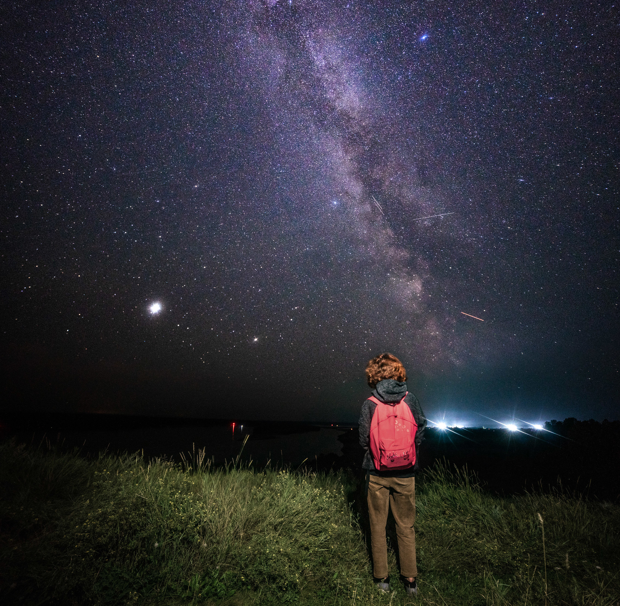 Some night sky outside the city - My, Milky Way, Astrophoto, Starry sky, Stars, Night shooting, Long exposure, Siberia, Space, Longpost