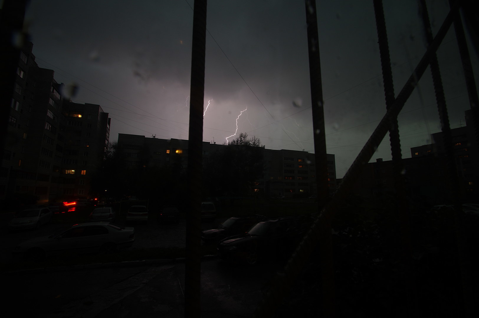 Lightning - My, Таймлапс, Pentax, Longpost