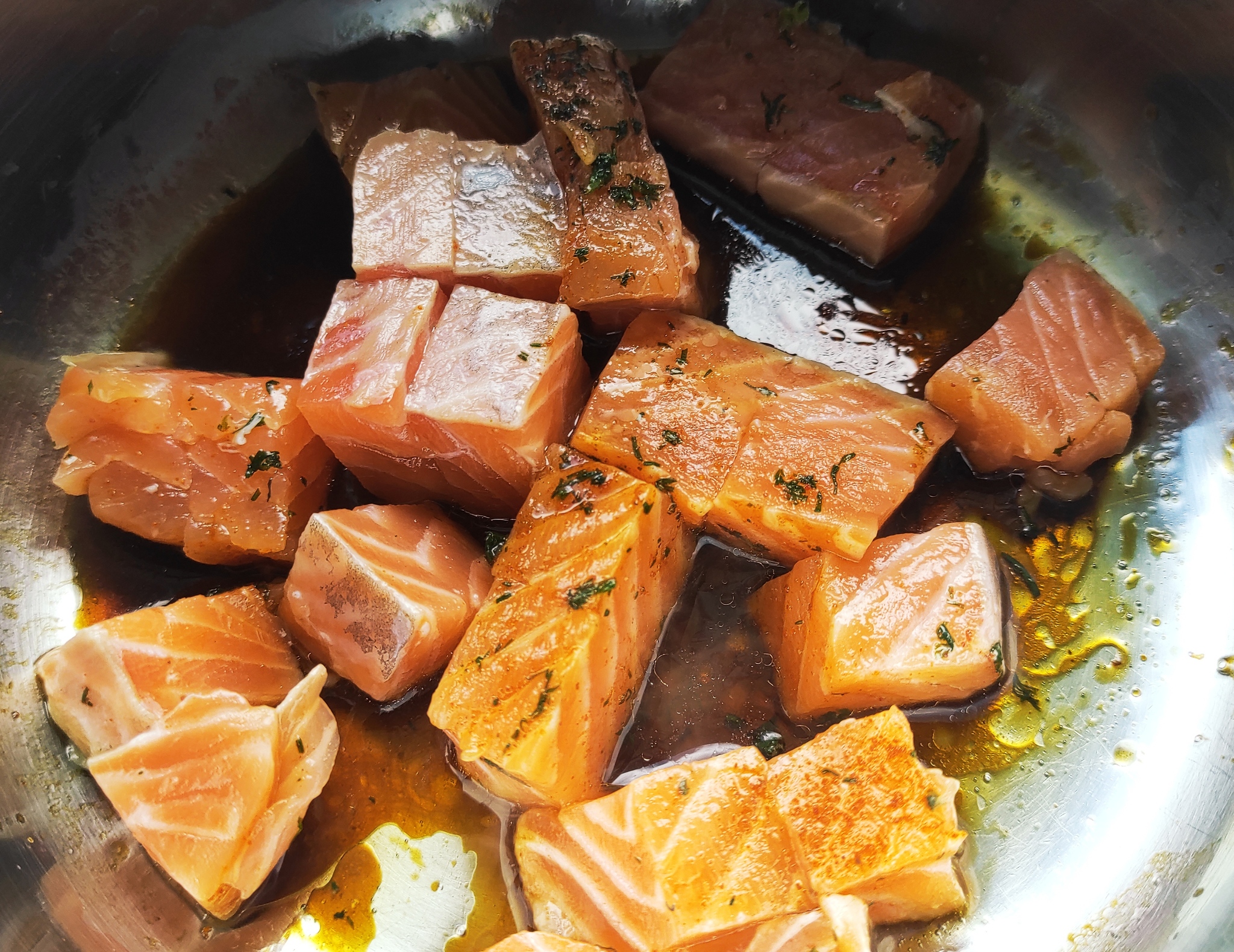 Quick soup from slightly salted salmon - Recipe, A fish, Soup, Fish soup, Longpost