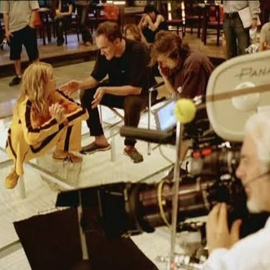 Shooting Kill Bill 1-2 - Kill Bill, Quentin Tarantino, Uma Thurman, , Pei May, Боевики, Longpost