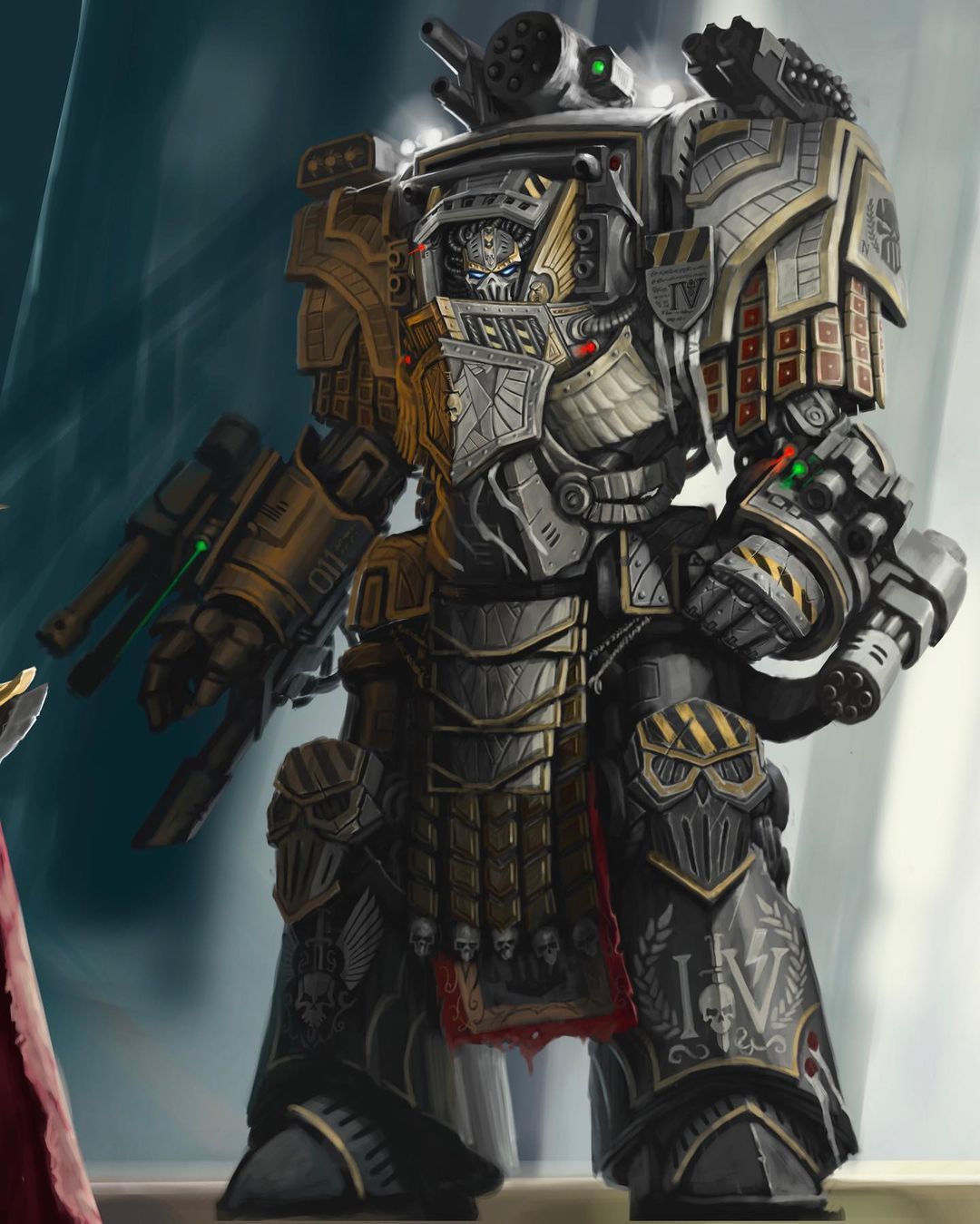 If the traitors had remained loyal - Warhammer 40k, Wh Art, Primarchs, Fulgrim, Perturabo, Konrad Curze, Angron, , , Magnus the red, Lorgar, Alpharius, Longpost