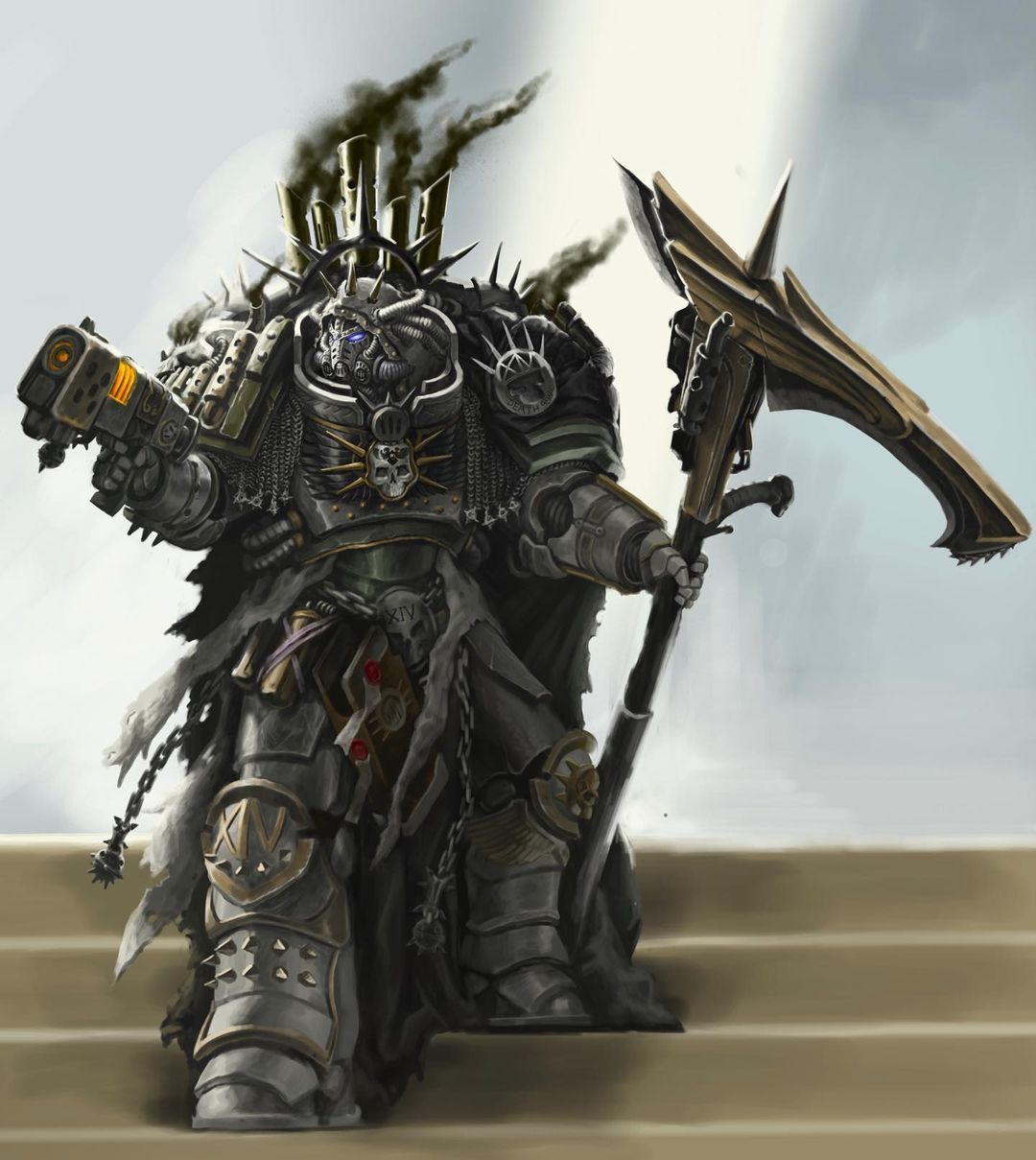 If the traitors had remained loyal - Warhammer 40k, Wh Art, Primarchs, Fulgrim, Perturabo, Konrad Curze, Angron, , , Magnus the red, Lorgar, Alpharius, Longpost