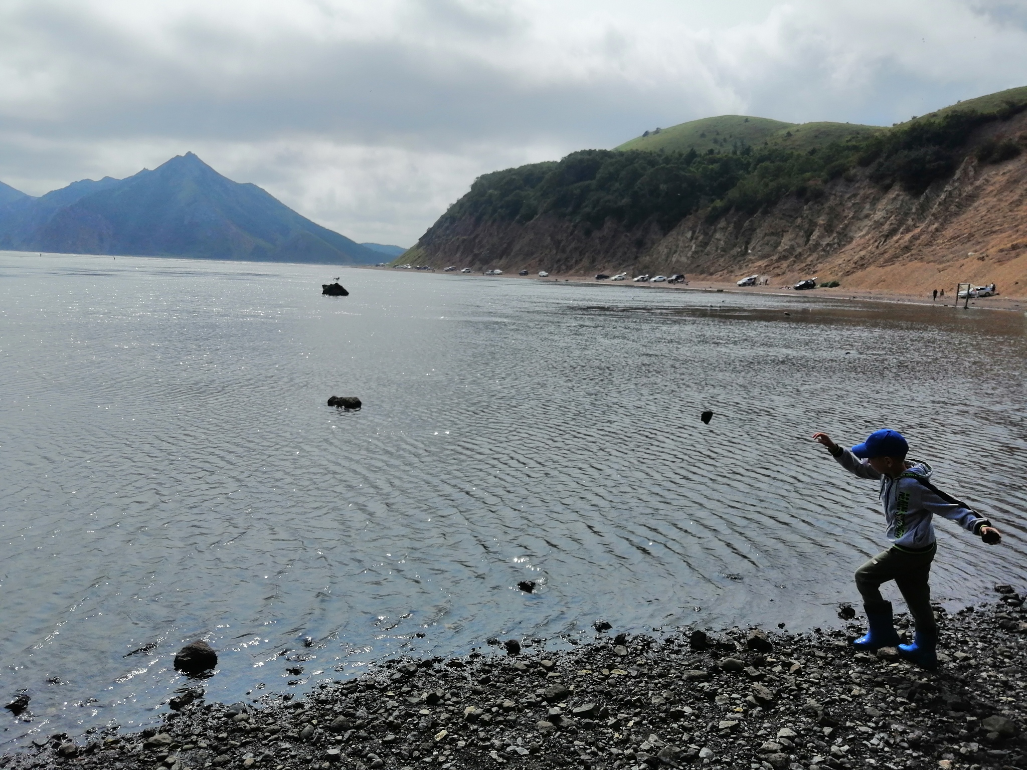 A man in love with Sakhalin - My, Sakhalin, Bay