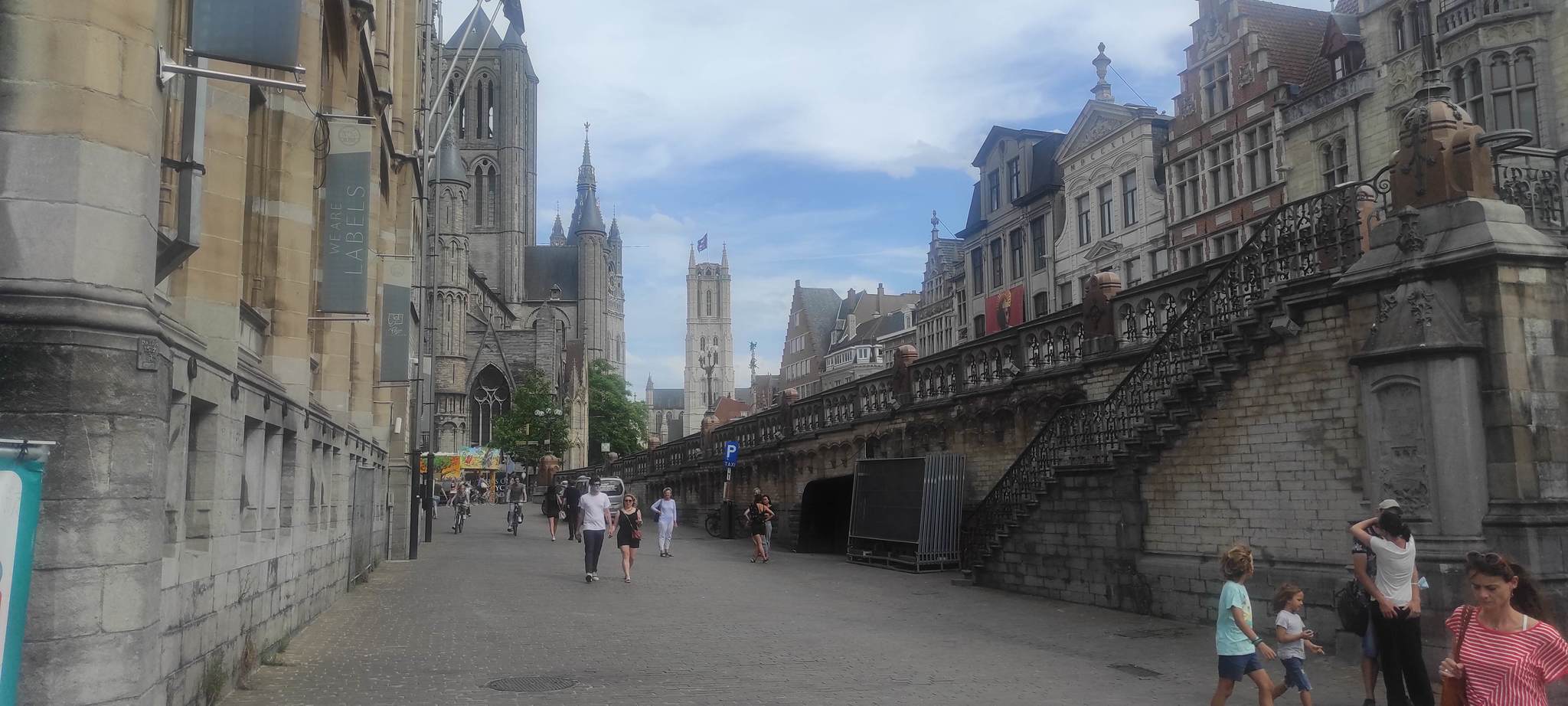 Trucker Weekend - My, Tourism, Truckers, Weekend, Ghent, Longpost