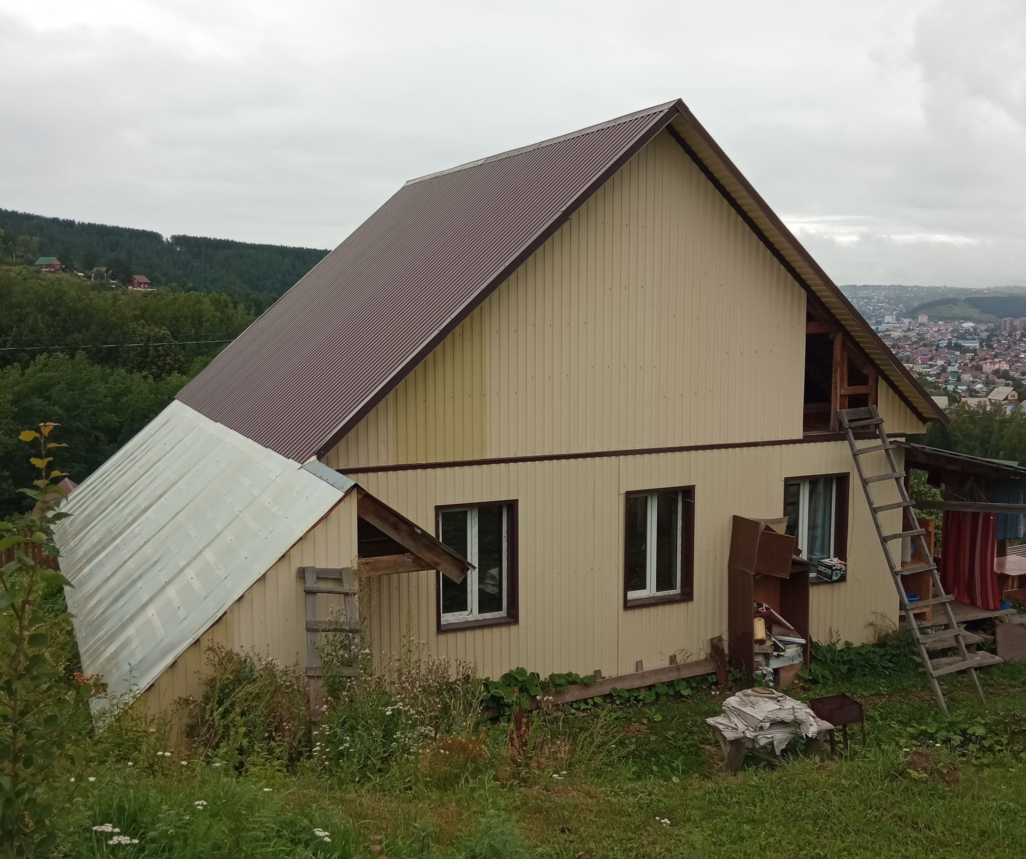 Частный дом, оплачивающий ипотеку - Дом, Парник, Длиннопост