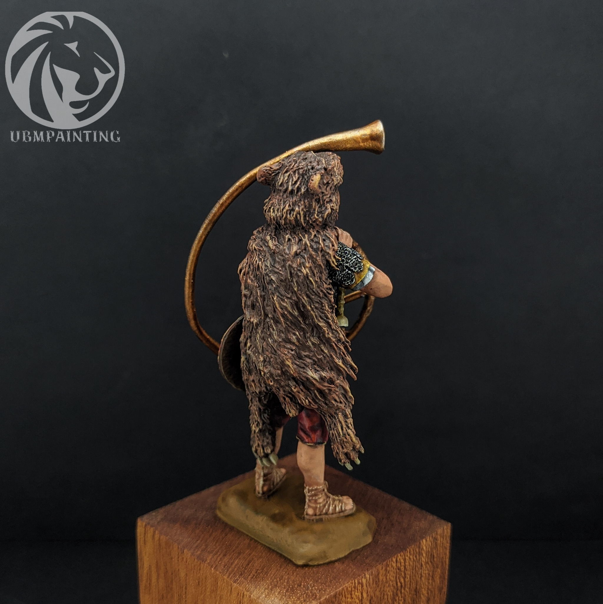 Roman pipe pipe 54mm tin - My, Antiquity, Rome, Stand modeling, Modeling, Painting miniatures, Miniature, Collecting, Collectible figurines, Longpost