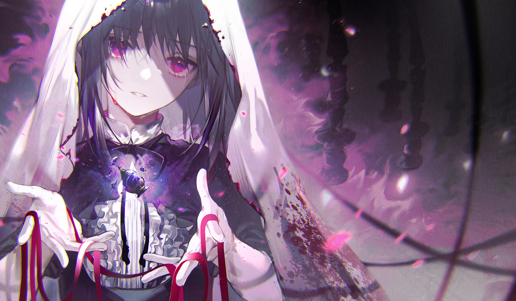 Homucifer - Anime art, Mahou Shoujo Madoka Magica, Anime, Akemi homura, Pixiv