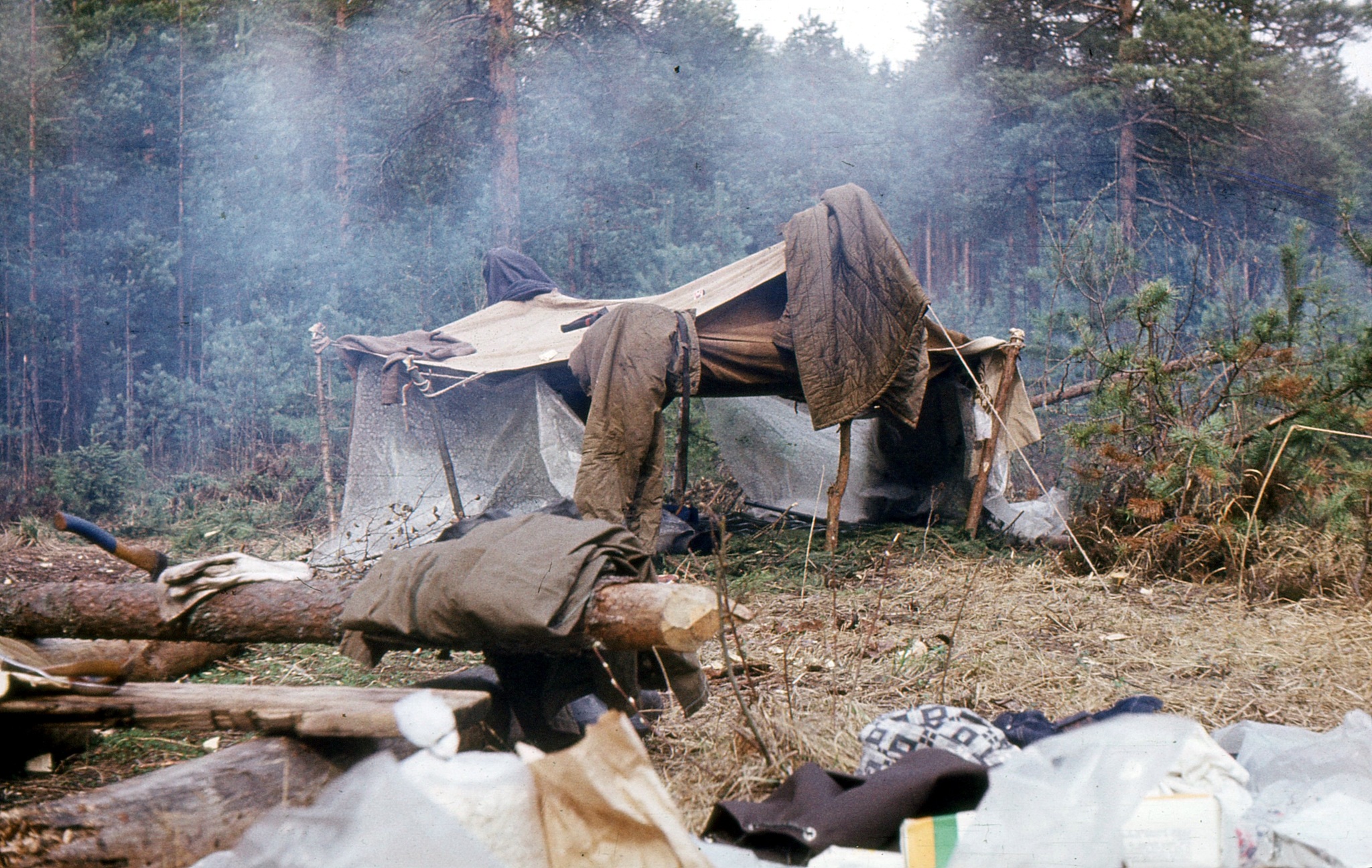 Hunting and fishing, 1981 - My, Old film, Hunting, Fishing, Longpost, Old photo