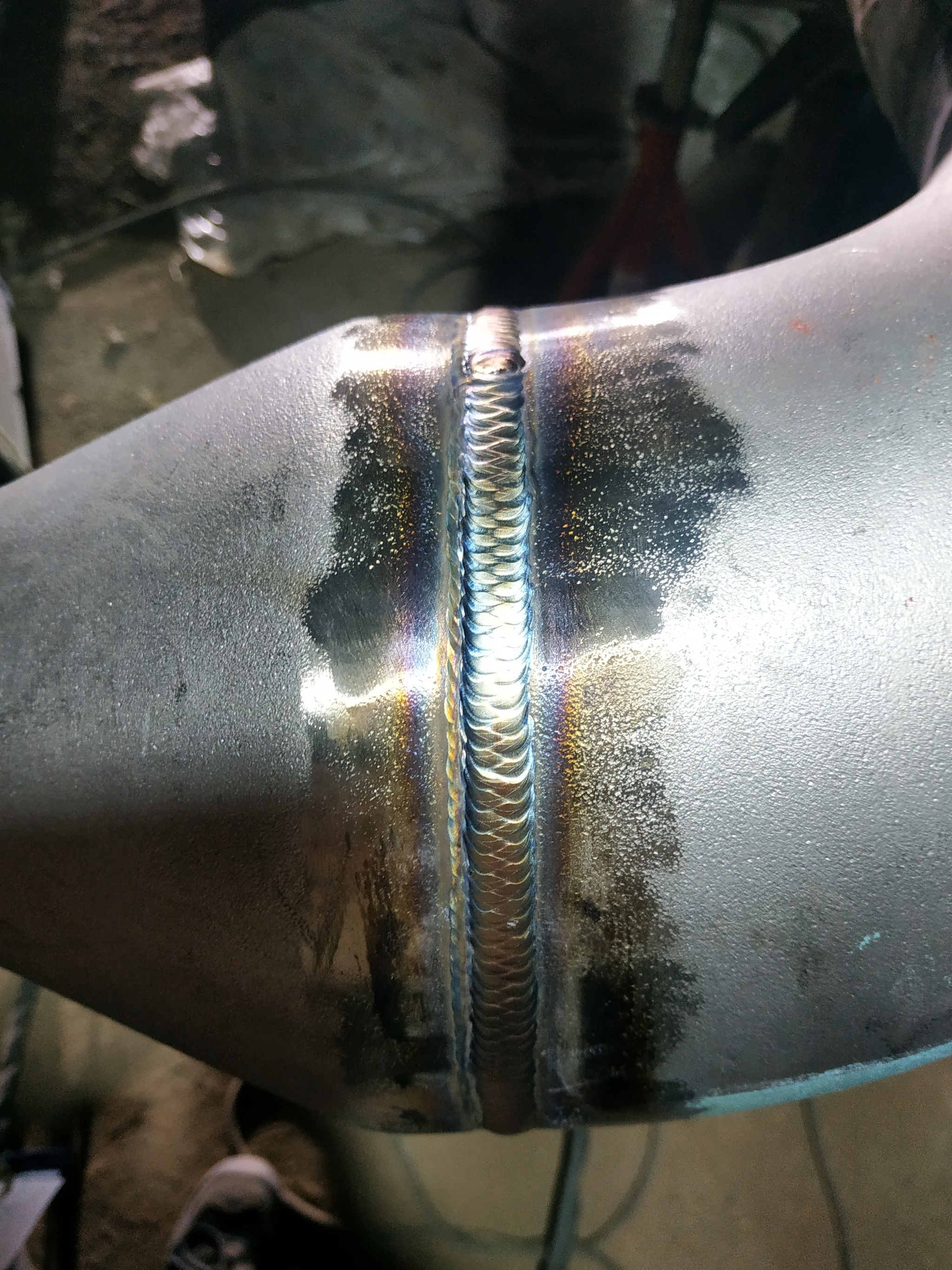 beautiful seam post - My, Welding, Control