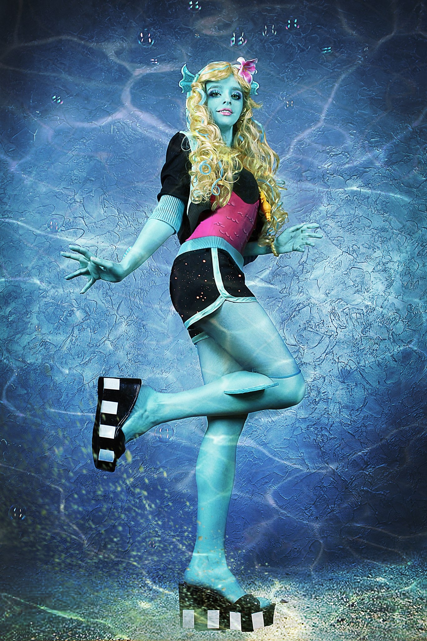 Cosplay Monster High Lagoona Blue