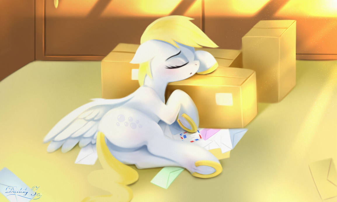 Worked - My little pony, Derpy hooves, Darksly-z