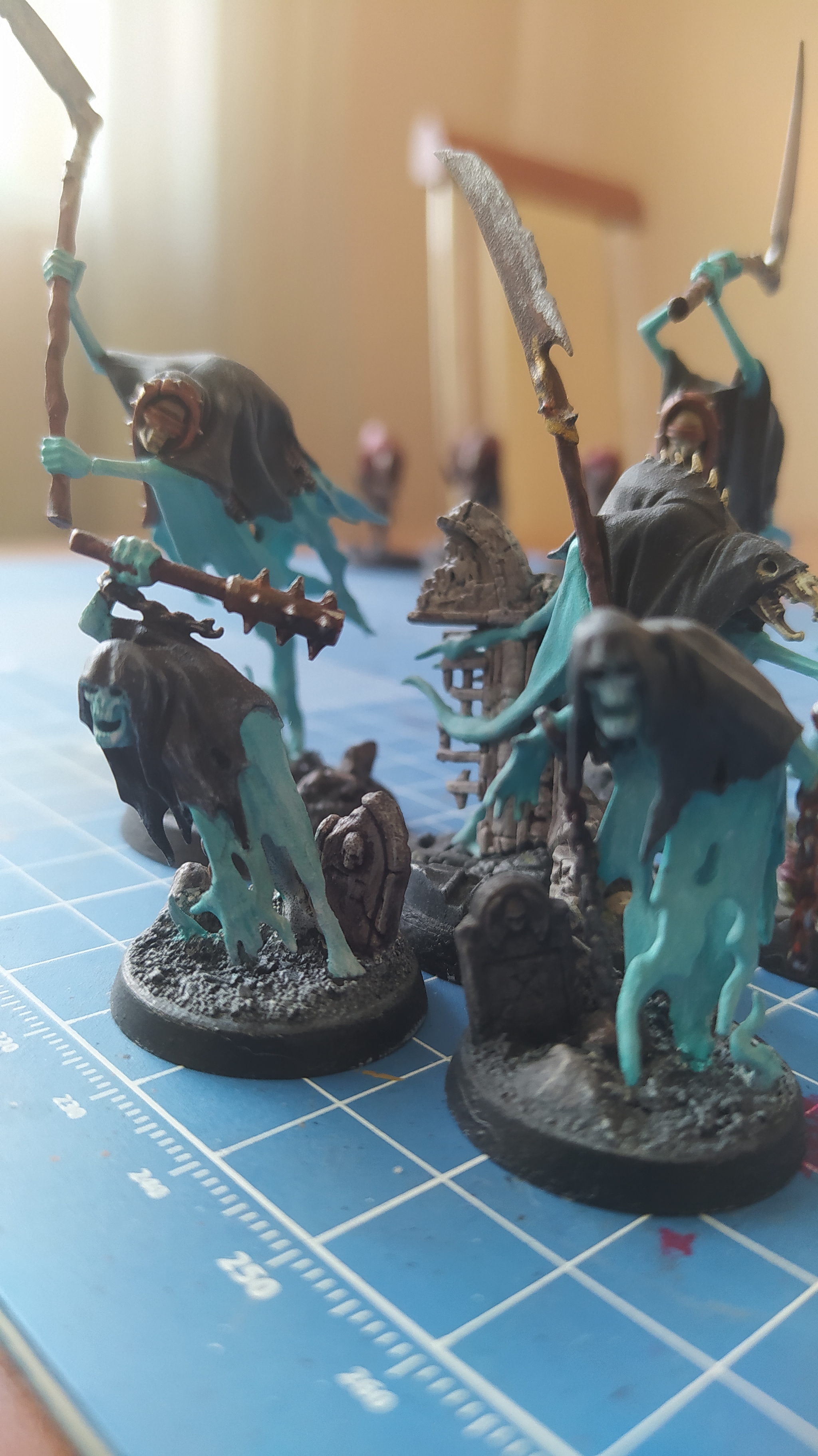 First miniatures - My, Warhammer: age of sigmar, Painting miniatures, Nighthaunt, Longpost