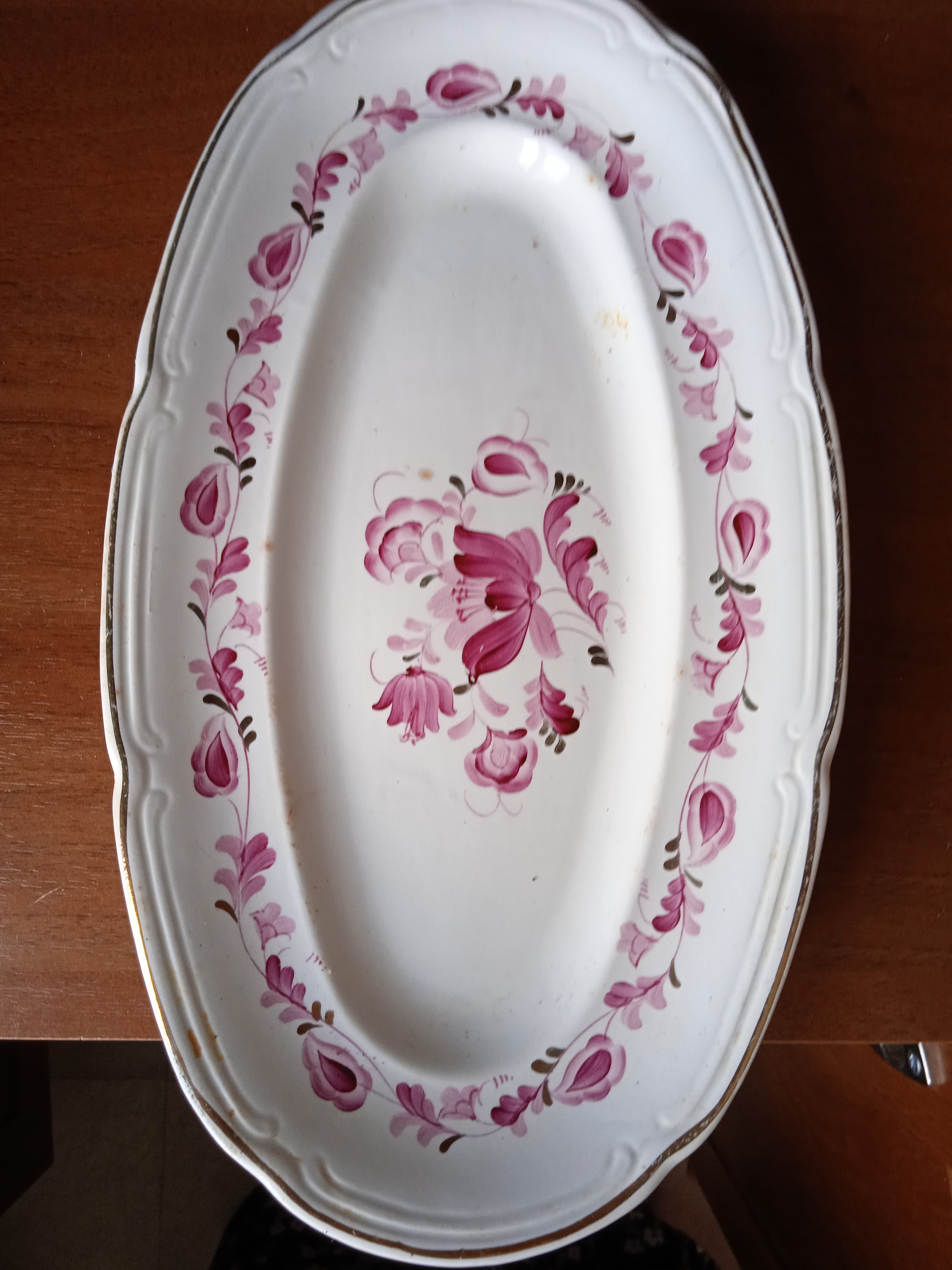 Help evaluate - My, Antiques, Made in USSR, Plate, Dish, Tableware, Appraiser, Old man, Rarity, Longpost