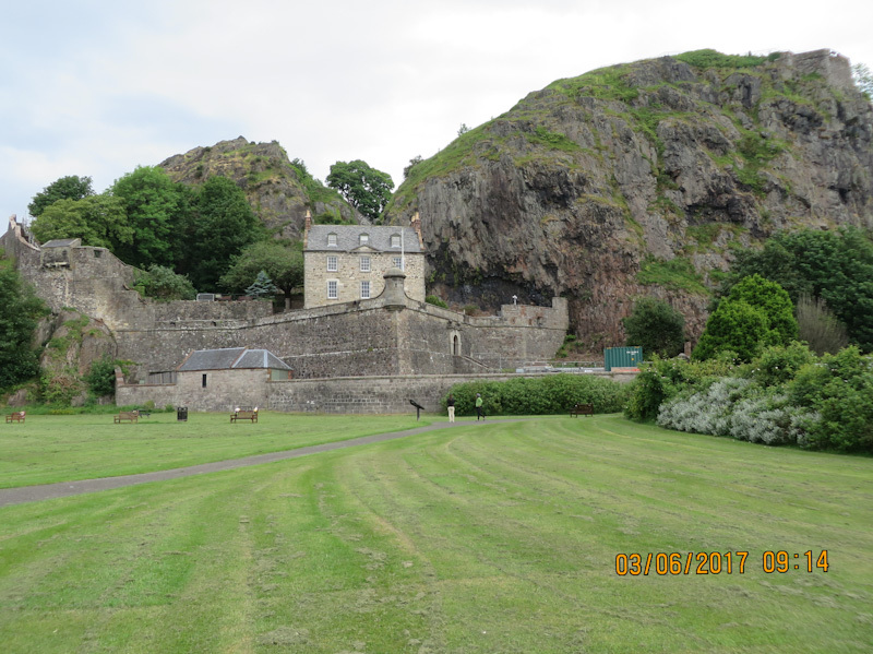 Dumbarton Rock, the capital of an ancient kingdom and the failure of German aviation - My, Story, Locks, Scotland, Britta, Travels, Longpost