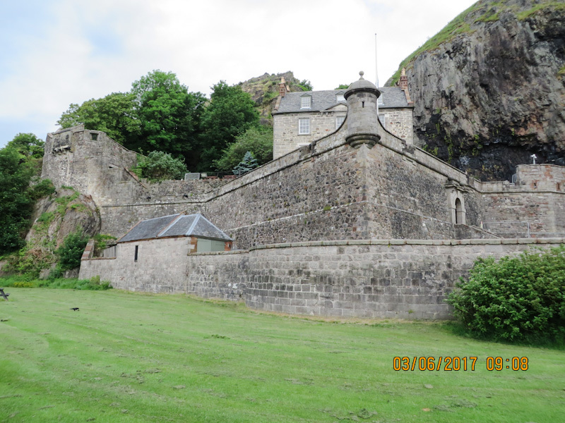 Dumbarton Rock, the capital of an ancient kingdom and the failure of German aviation - My, Story, Locks, Scotland, Britta, Travels, Longpost