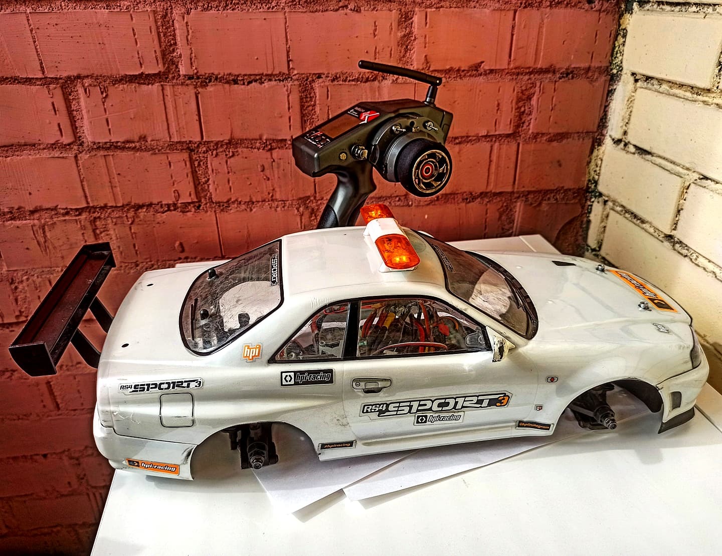 RC Nissan GTr HPI rs4 sport3 car photo | Пикабу