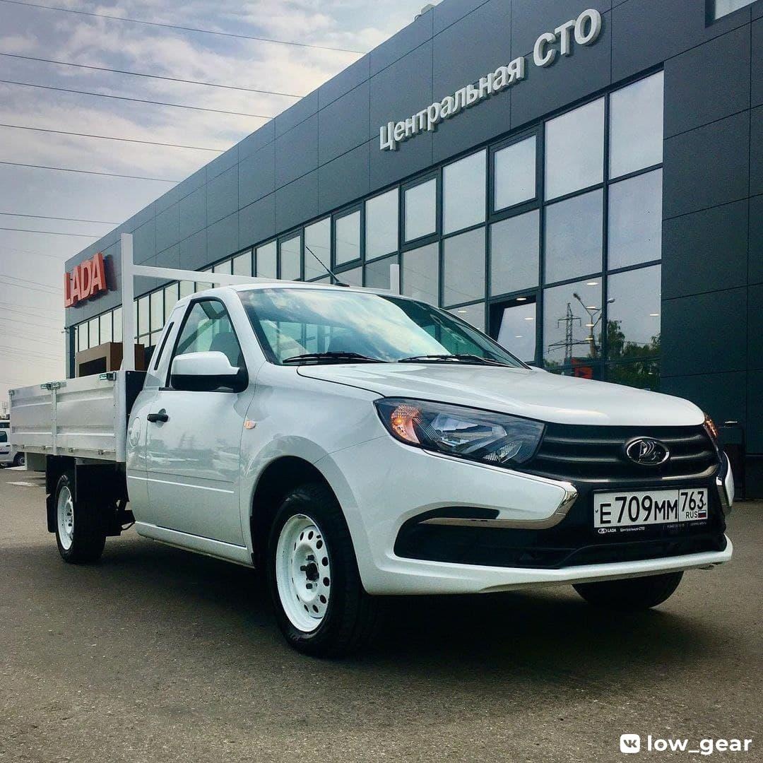 Lada Granta превратили в грузовик - Лада гранта, Грузовик, Фотография, Длиннопост