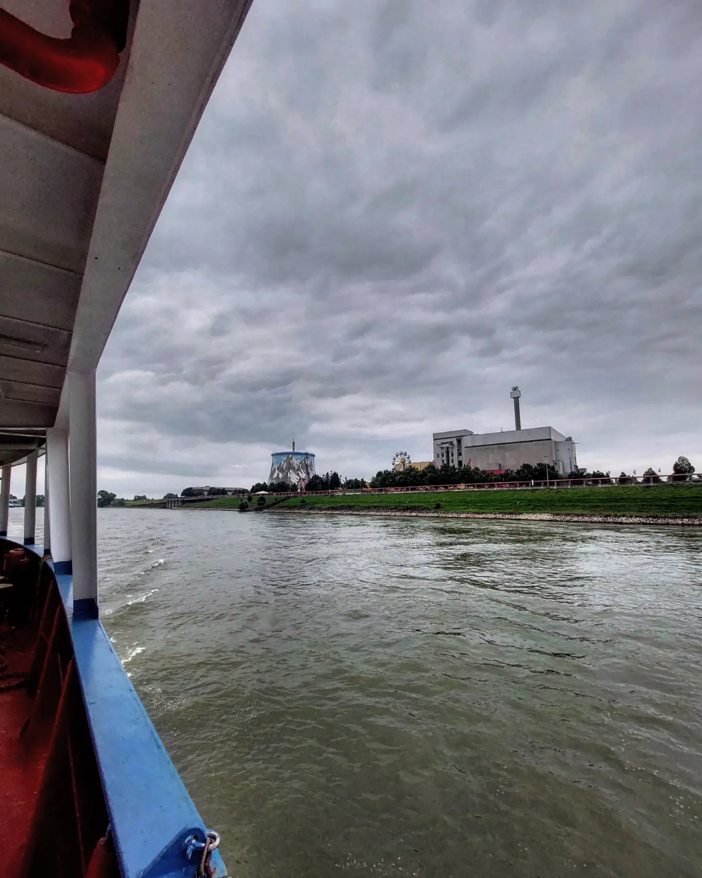 The former nuclear power plant in Germany has become a children's park (passed by on 08/19/2021) - My, Sailors, River, Germany, Sea, Travels, Facts, Nuclear Power Plant, Longpost