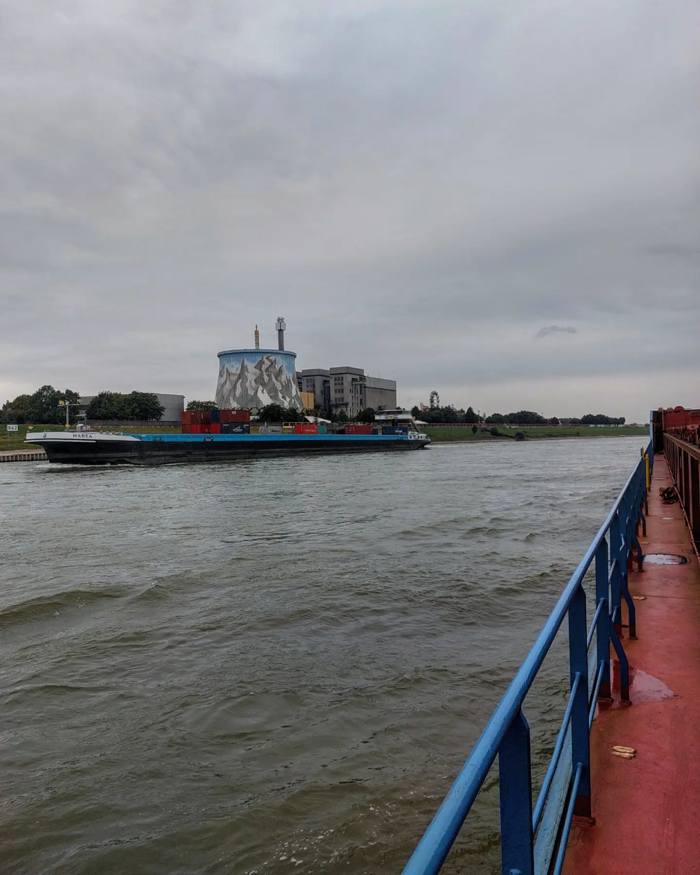 The former nuclear power plant in Germany has become a children's park (passed by on 08/19/2021) - My, Sailors, River, Germany, Sea, Travels, Facts, Nuclear Power Plant, Longpost