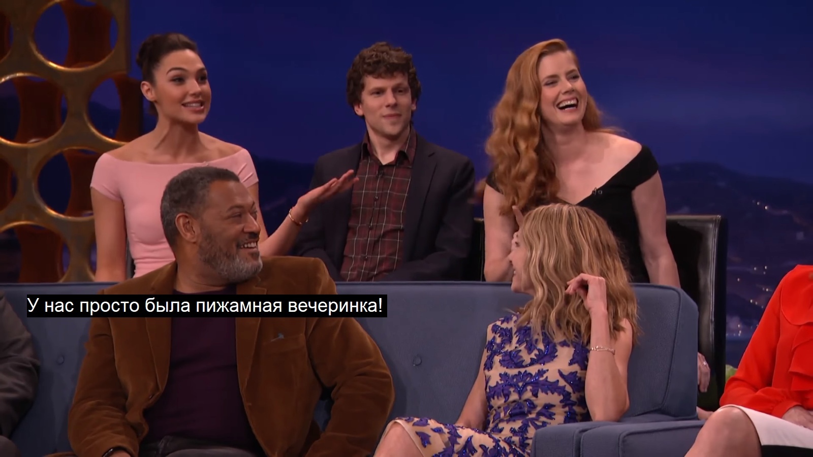 It turned out awkward - Gal Gadot, Amy Adams, Actors and actresses, Celebrities, Storyboard, English language, Interview, Conan Obrien, , Humor, From the network, Longpost