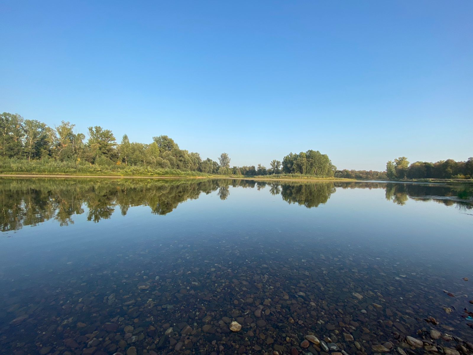 Bashkiria, neighborhood with. Arkhangelsk, r. Inzer - My, Nature, beauty, Mobile photography, Reflection, Longpost