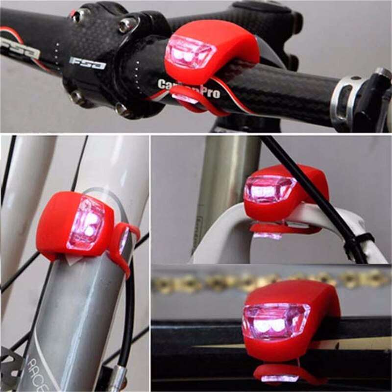 Bicycle lighting for children - My, A bike, Night, Backlight, Headlights, Led, Lamp, Safety, Parents, , Request, Video, Longpost