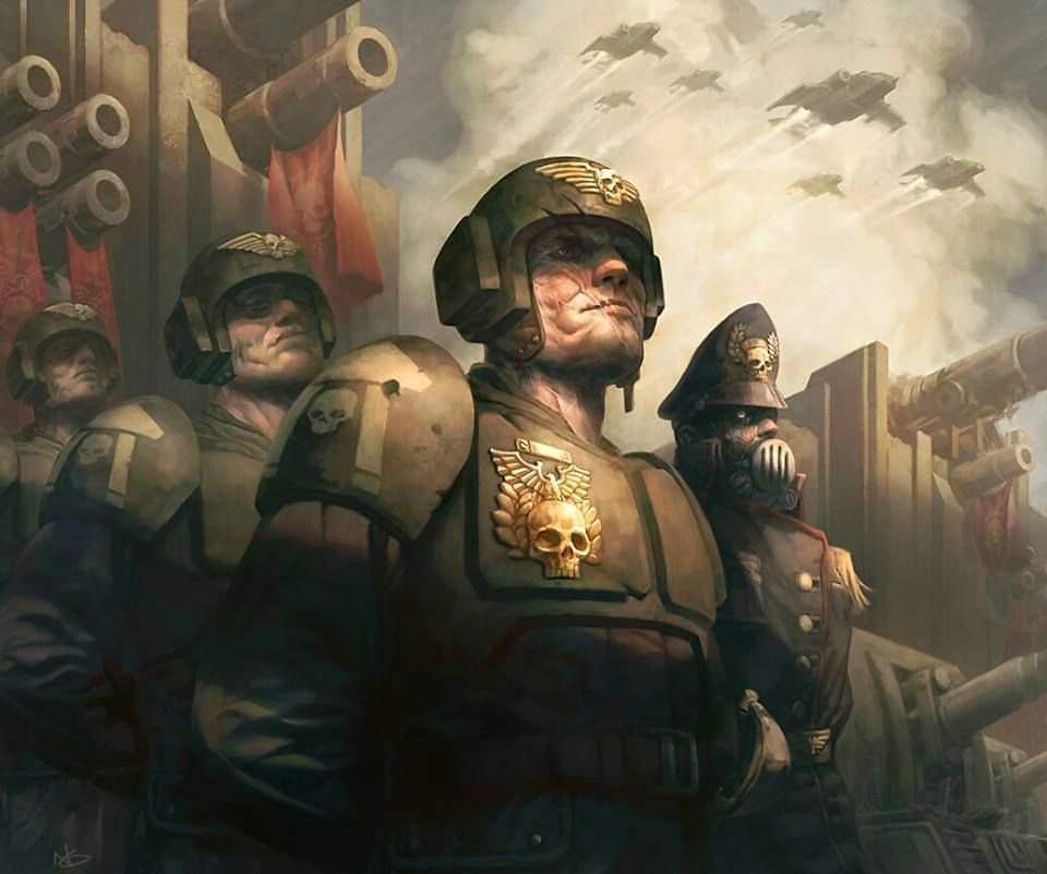 Кадианские ударные полки - Моё, Warhammer 40k, Имперская гвардия, Длиннопост