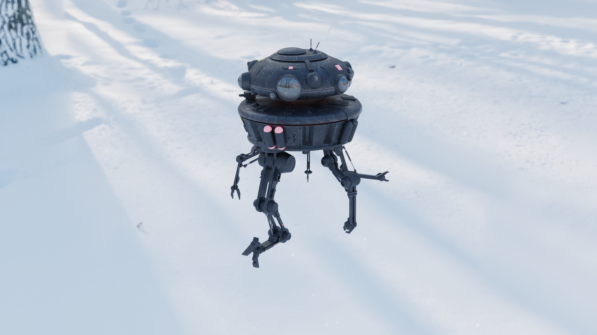 Arakyd Viper Probe Droid - My, Blender, Substance painter, , Star Wars, 3D, Longpost