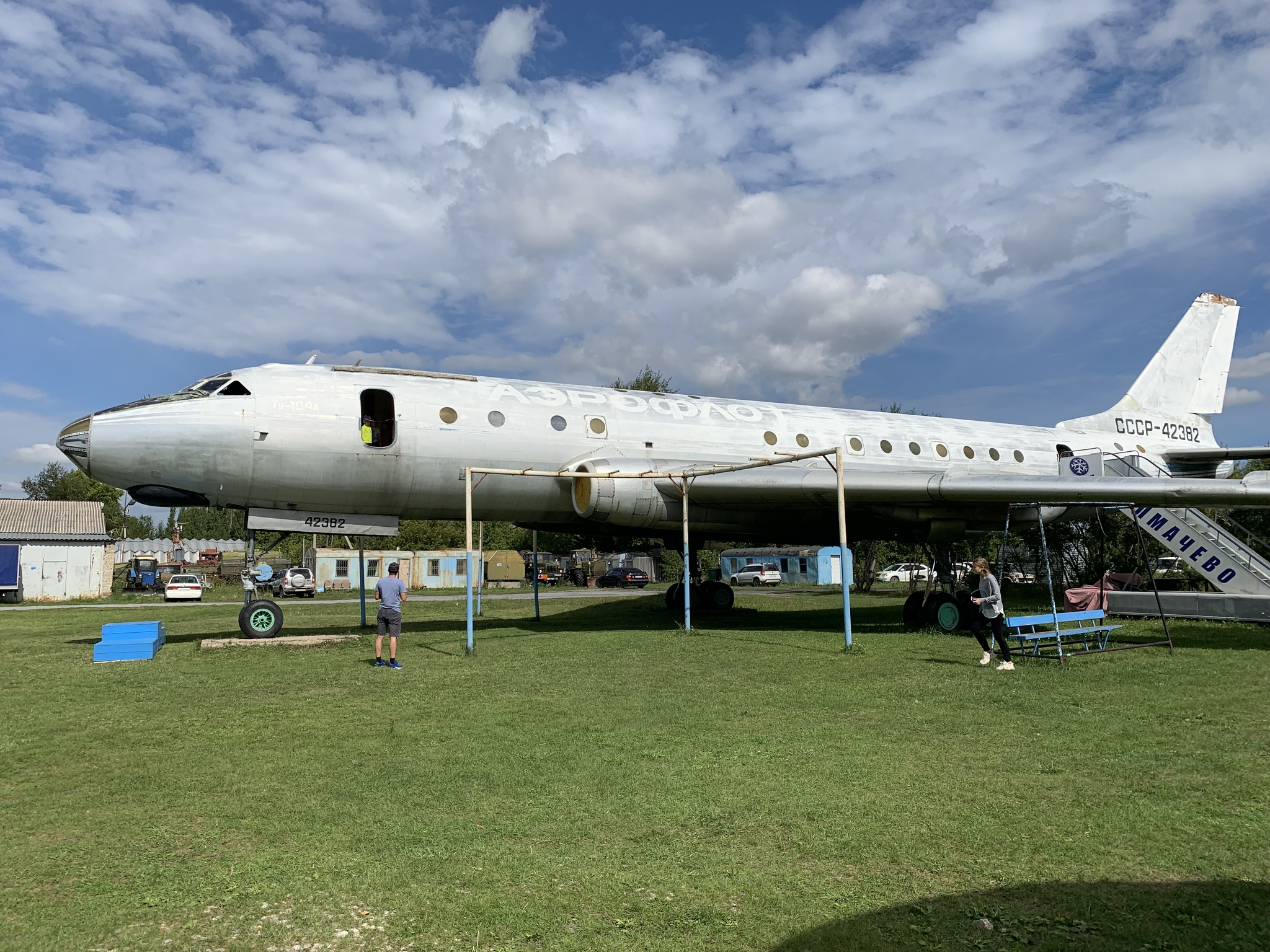 ТУ-104А Бердск - Моё, Авиация, Гражданская авиация, Видео, Длиннопост