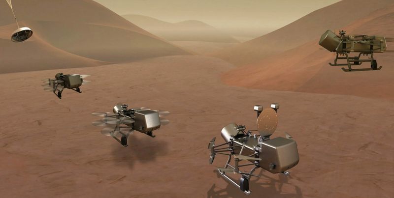 Why are they going to send a Dragonfly helicopter to Titan? - Space, solar system, Saturn, The science, NASA